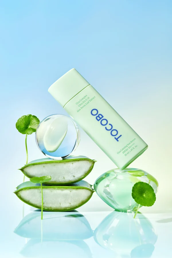 Cica Calming Sun Serum SPF50+ TOCOBO 💚