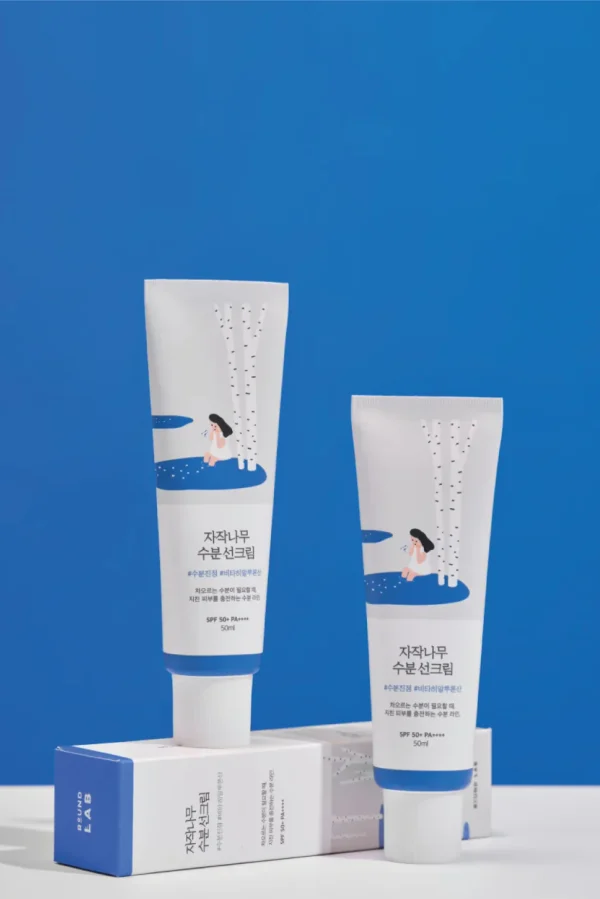 Birch Juice Moisturizing Sun Cream SPF50+ ROUND LAB - Imagen 2