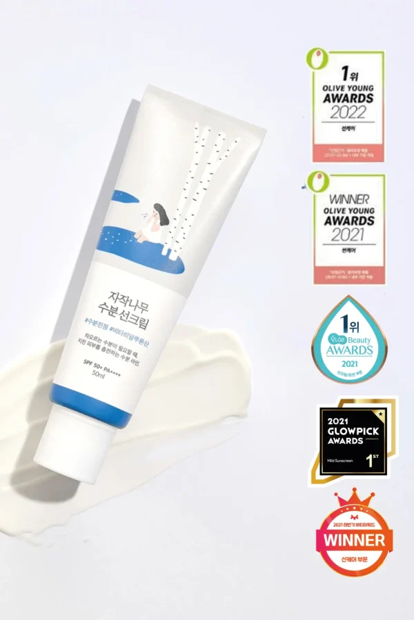Birch Juice Moisturizing Sun Cream SPF50+ ROUND LAB